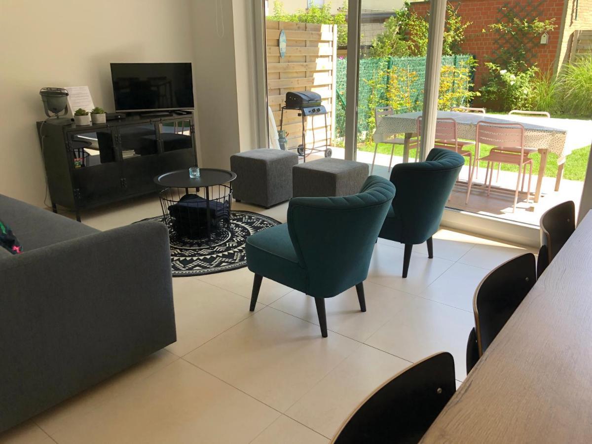 Vakantie Appartement Allure, Met Zuidgericht Tuintje Oostende Ngoại thất bức ảnh
